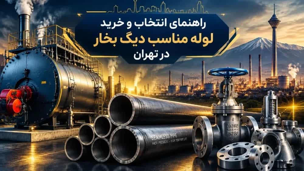 راهنمای انتخاب و خرید لوله مناسب دیگ بخار در تهران راهنمای انتخاب و خرید لوله مناسب دیگ بخار در تهران